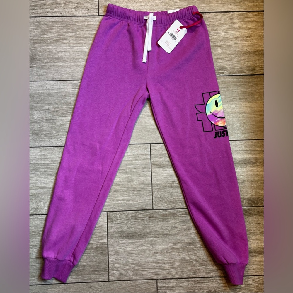 New Justice Purple Kids Jogger Pants
